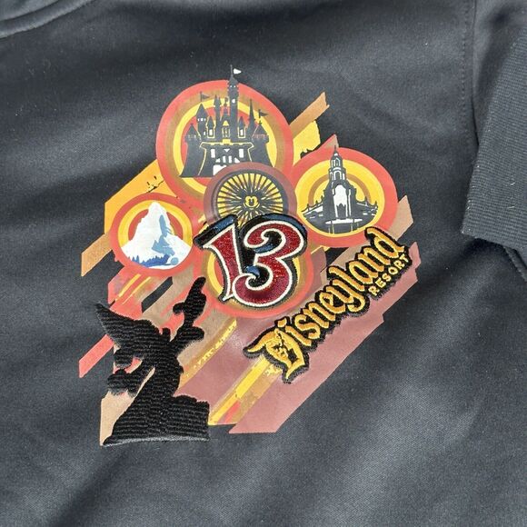 Disney Park Adult Track Jacket Full Zip Disneyland Resort 13 Size XL - Picture 3 of 11